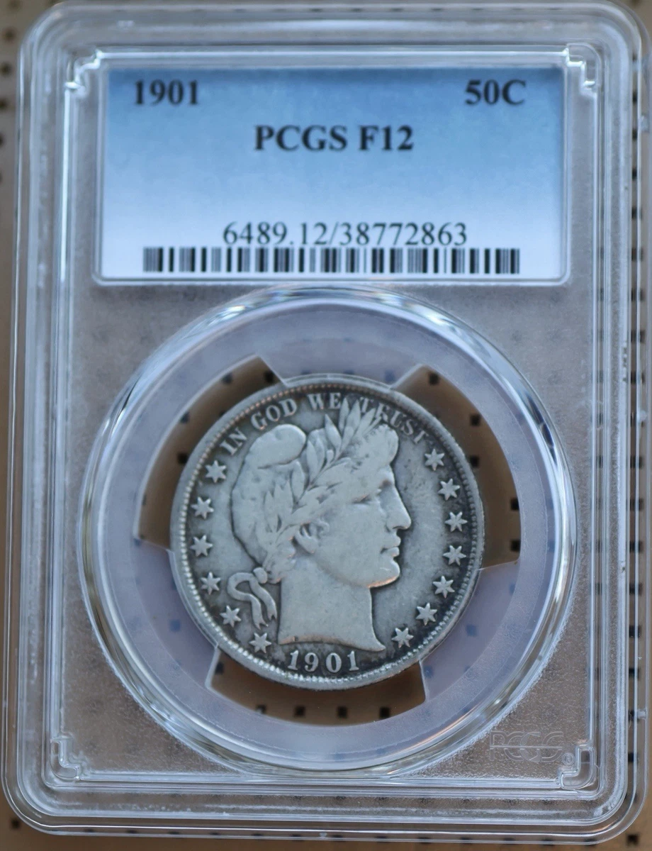 1901 Year Barber Half Dollars (1892-1915) for sale | eBay