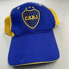 Club Atletico Boca Jr FC Soccer Club Adjustable Hat Cap Blue