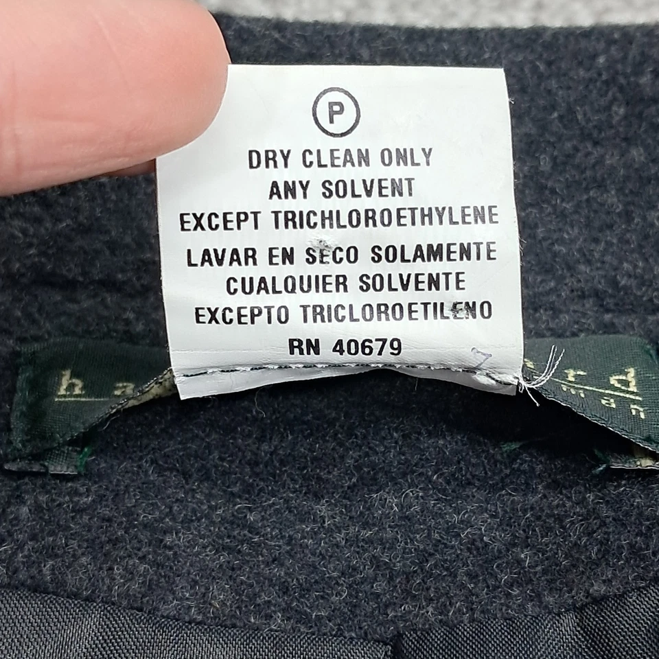 Blazer para mujer Harve Benard By Benard Holtzman 4 botones delanteros negro 12  Foto 4 de 4