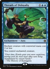 Threads of Disloyalty - Medium Play MTG Explorers of Ixalan