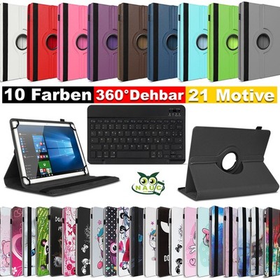 Schutzhülle Tastatur für XGODY T10 Tasche Bluetooth Tablet Hülle QWERTZ Case