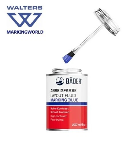 Engineers Steel Blue Layout Fluid/Markers | Dykem, Spectracolor, Edding, Bäder - Image 4 of 4