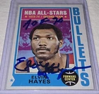 1974-75 Topps Set-Break # 30 Elvin Hayes Autographed Card! EX HOF!