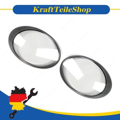 Für Porsche 911 997 2x Fronts Scheinwerferglas Abdeckung Links Rechts NEU
