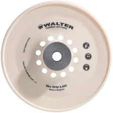 Walter 15M008 7x5/8-11 Turbo Cooling Backing Pad Assembly Soft WHITE