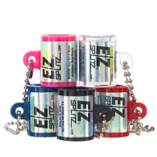 EZ Splitz Cigarillo Splitter Assorted Colors 5 Count Keychain Portable Cutter