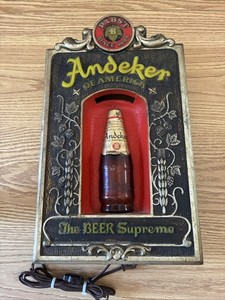 Andeker Beer Sign | eBay