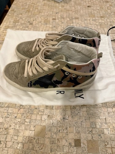 Golden Goose Mid Star Sneaker Camouflage Gr. 38