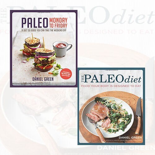 Daniel Green Collection 2 Books Set Pack Paleo Monday to Friday,The Paleo Diet