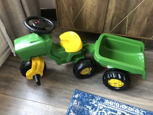 john deere kids trailer