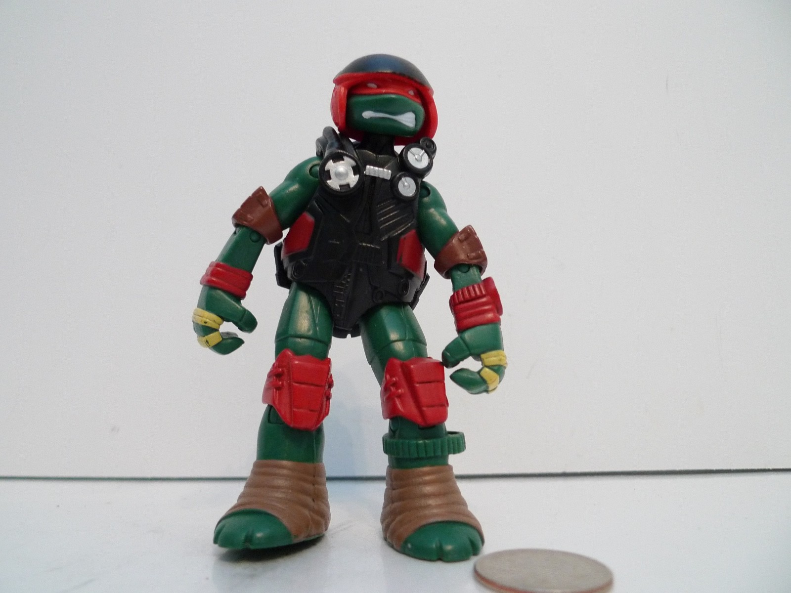 Nickelodeon TMNT Teenage Mutant Ninja Turtles Tri-Flyer Raphael Figure 2014 Raph