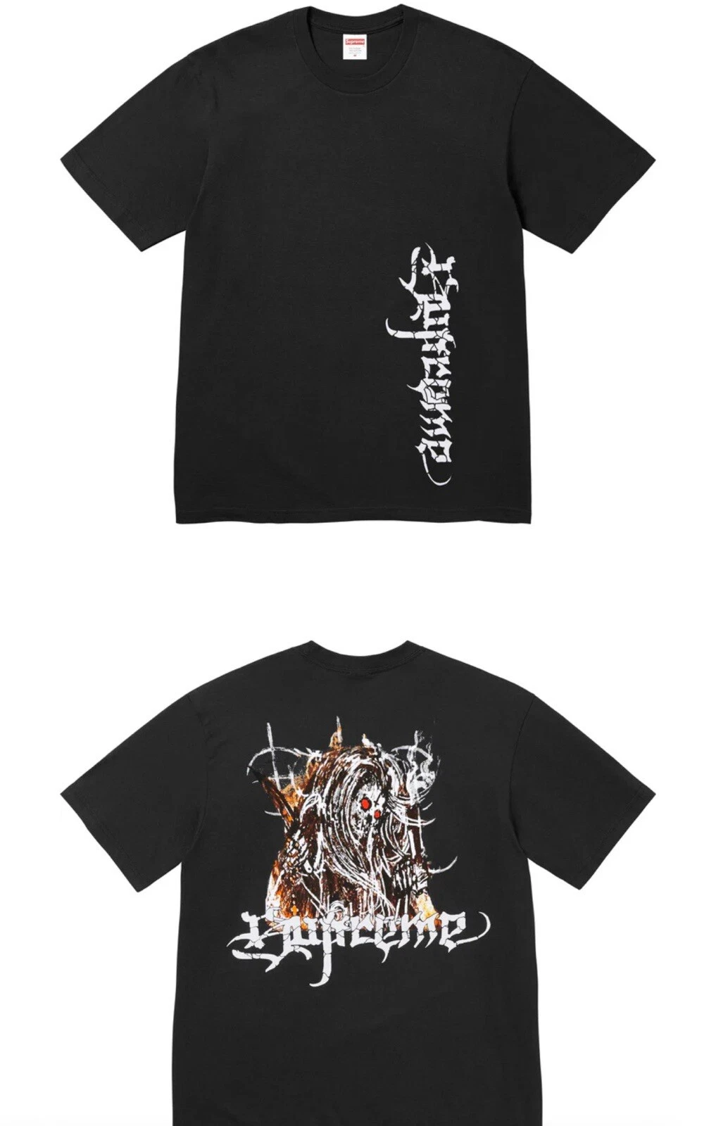 TEE SHIRT NOIR SATAN SUPRÊME TAILLE XXL 100% AUTHENTIQUE NEUF SCELLÉ