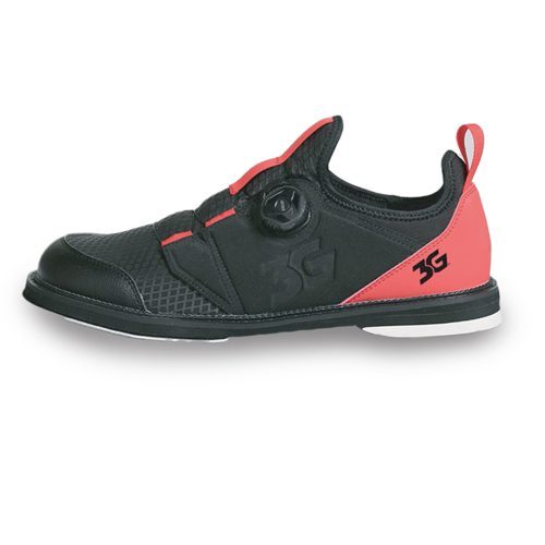 3G Men’s Speed Dial Black Red Right Hand Bowling Shoes - Picture 1 of 4