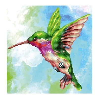 Diamond Dotz Kolibri | Kit (Bastelset) | Deutsch (2024) | 2524465 | DIAMOND DOTZ