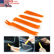4 psc Pry Bar Set Automotive Dash Panel Plastic Trim Tool Molding Remover