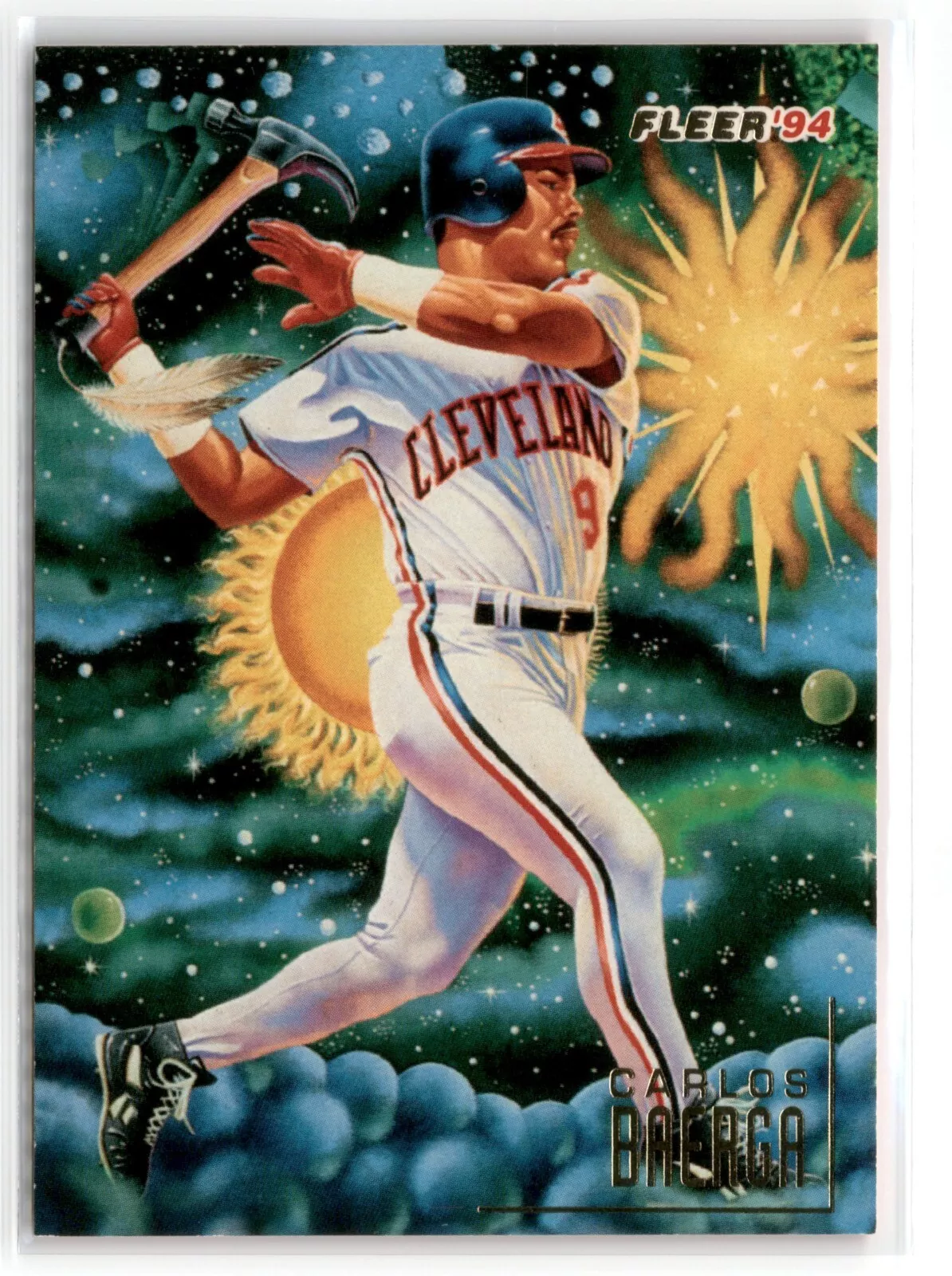 Carlos Baerga trading card