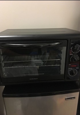 Hamilton Beach Countertop Oven With Convection Rotisserie Black