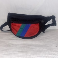 VINTAGE RETRO LOOK 1980'S LEPOUCH MULTI COLORED FANNY PACK