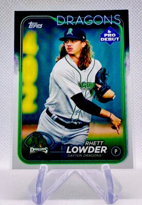 2024 Topps Pro Debut Rhett Lowder Base #PD-92 - Cincinnati Reds | eBay