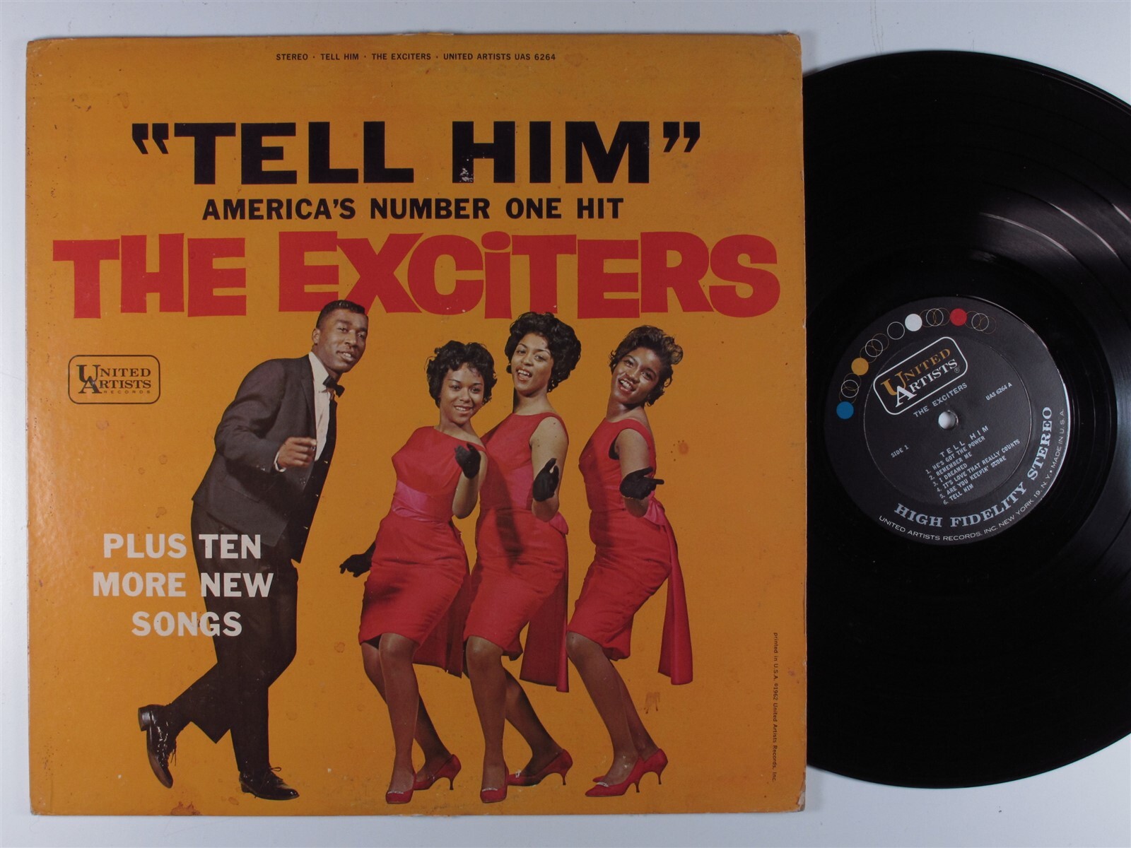 EXCITERS Tell Him UNITED ARTISTS LP VG+ ba eBay