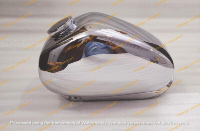 New Kreidler Flory MF23 1977-1978 Model Chrome Steel Fuel Tank