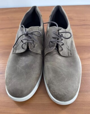 NWOB Ecco S Lite Hybrid Men Sz 7-7.5 EU 41 Nubuck Leather Shoes