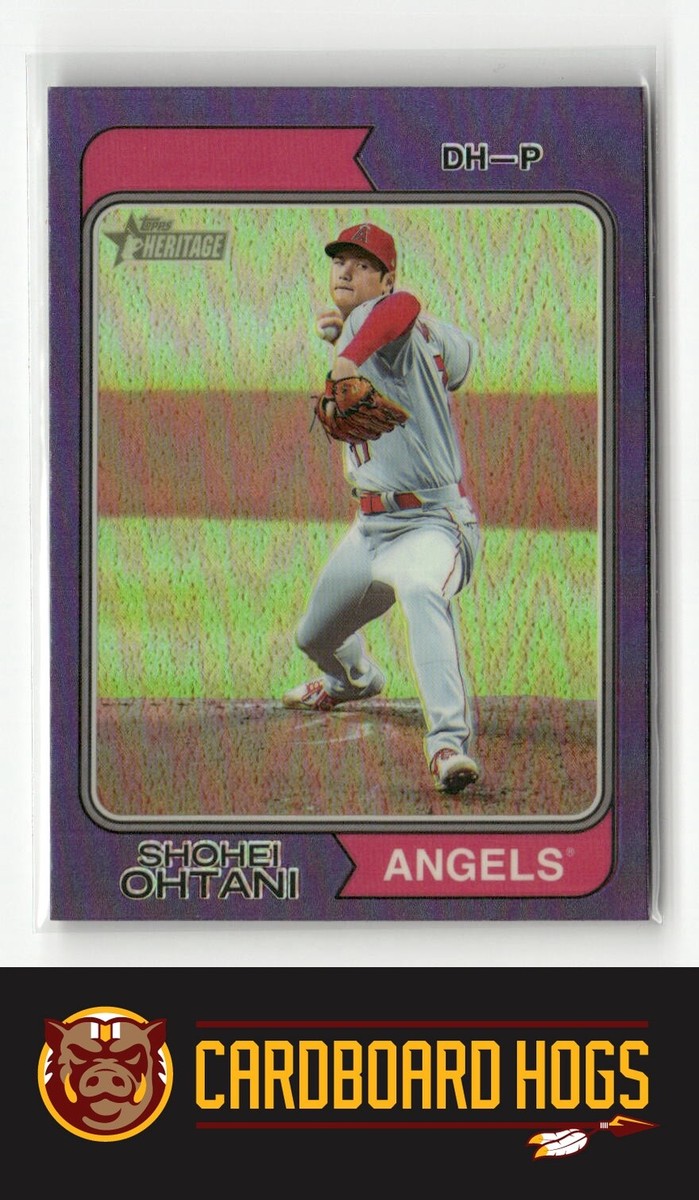 2023 Topps Heritage #20 Shohei Ohtani Los Angeles Angels 2023 Topps Heritage #20 Shohei Ohtani Los Angeles Angels