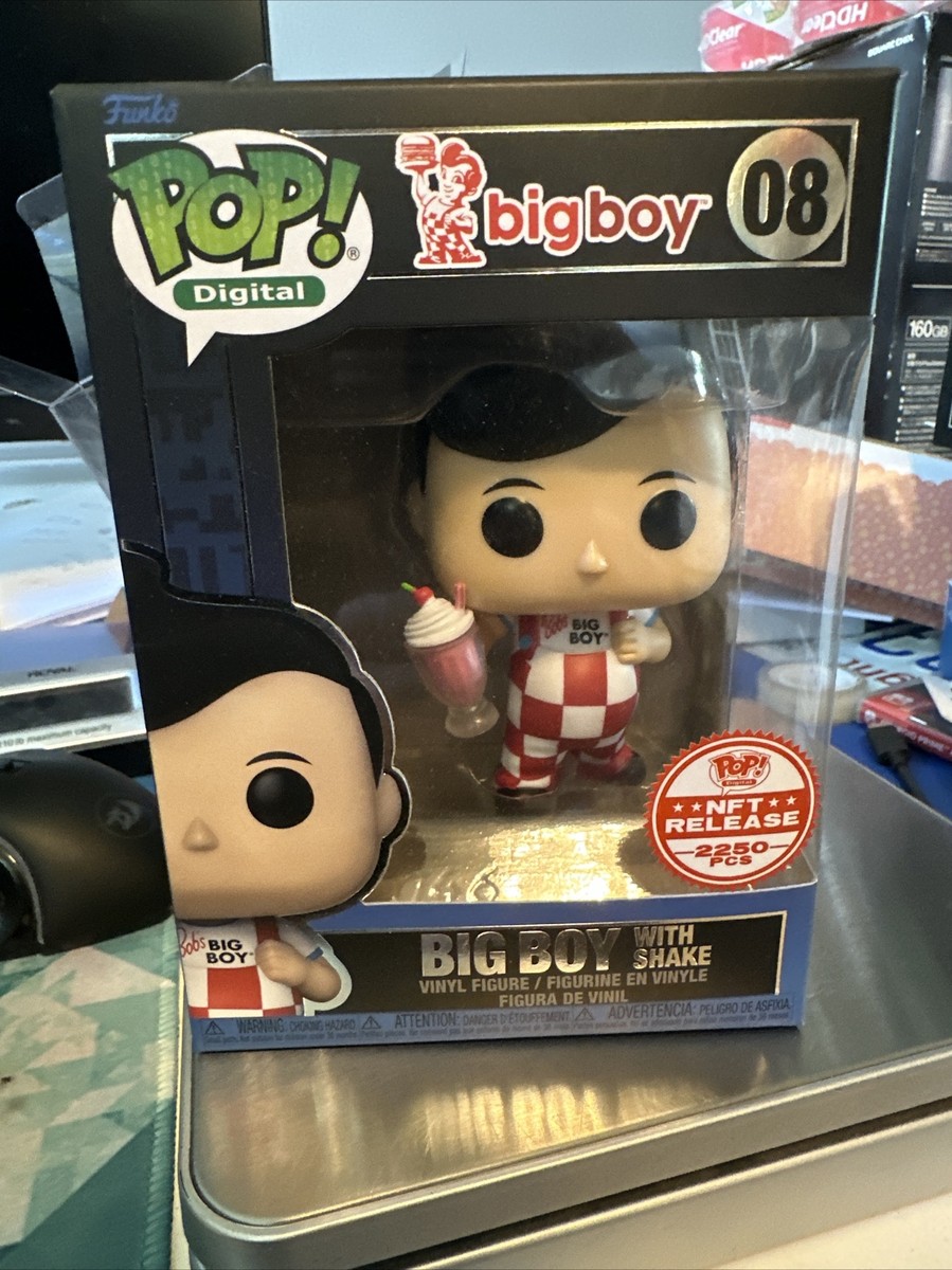 Funko Pop Digital 08 Big Boy With Shake Digital Release Exclusive