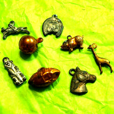 1920s and 30s cracker Jack toy lot