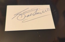 Bobby Smith Chelsea Tottenham Spurs Brighton England Hand Signed Card