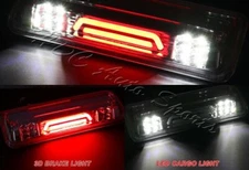 For 04-08 Ford F150 Smoke Lens LED Strip 3RD Third Brake Stop Light W/Cargo Lamp
