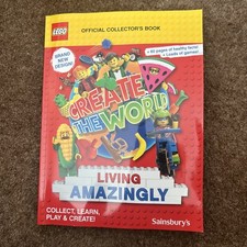 LEGO Create The World: Living Amazingly Sammlerbuch und vollst&auml;ndiger Satz Karten