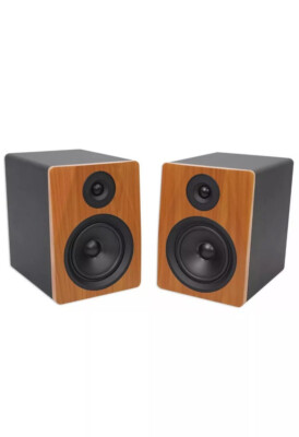 Rockville APM5C 5.25'' 2-Way 250W Active/Powered USB Studio Monitor Speakers Pair