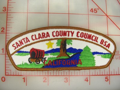 Santa Clara County Council CSP collectible cb patch (o16)