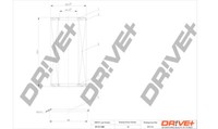 Dr!ve+ DP1110.11.0086 ÖLfilter FüR Ford, Volvo