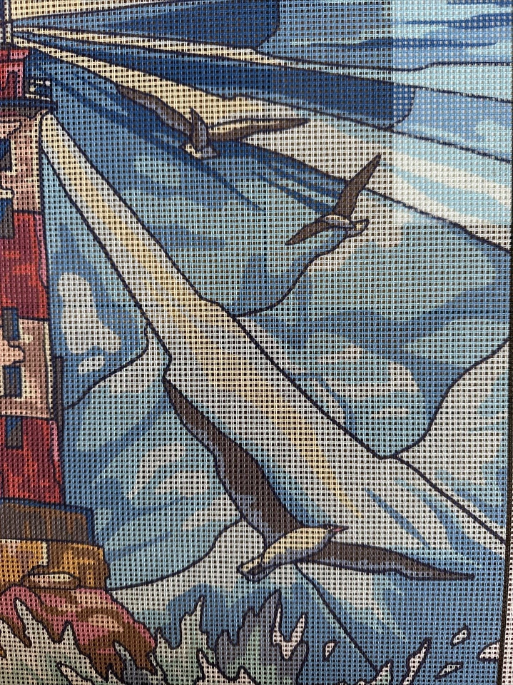 Printed Needlepoint Canvas Only Collection D Art 40x50 Flight House - Image 4 of 4