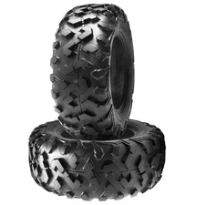 Halberd Set Of 2 25x8-12 ATV Tires 6Ply Heavy Duty 25x8x12 UTV All Terrain Tyre