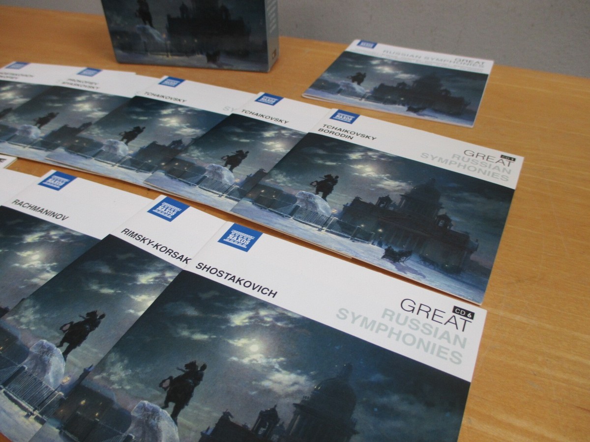 Great Russian Symphonies 10 CD Box Set NAXOS 730099105941| eBay