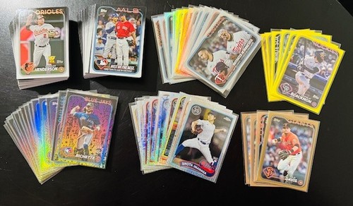 2024 Topps Series 2 Card Lot (200+) Foils, Inserts, Mojos, RCs, Parallels! Cheap