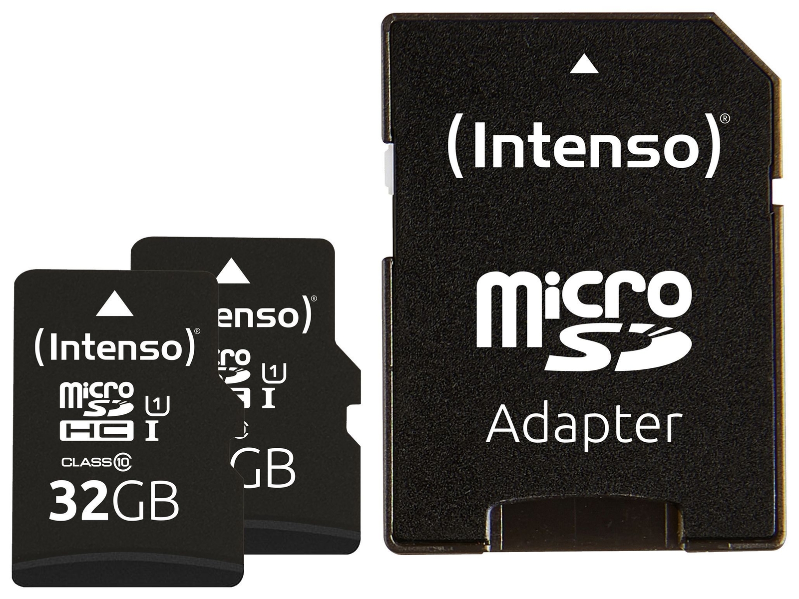 Intenso 3423482 Doppelpack microSDHC Speicherkarte 32 ГБ, класс 1 (U1), Класс 10