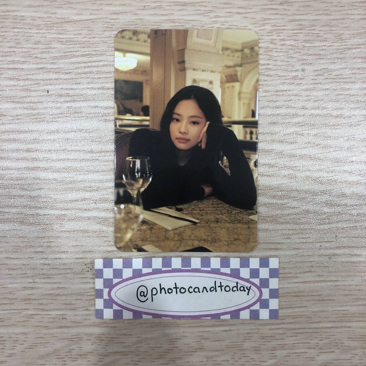 BLACKPINK JENNIE FANCLUB MEMBERSHIP KIT OFFICIAL PHOTOCARD BLACKPINK JENNIE FANCLUB MEMBERSHIP KIT OFFICIAL PHOTOCARD