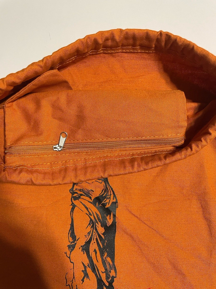 Nike Moon Racer Drawstring Bag Backpack Orange Casual  display picture 3