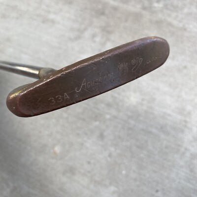 Acushnet Bullseye Heel Shafted Flange II 5-A Putter RH 35 Nice ALL ORIGINL