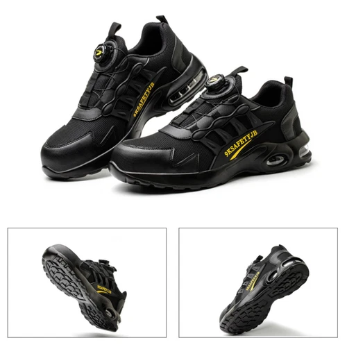 Leicht Arbeitsschuhe Herren Sicherheitsschuhe Stahlkappe S3 Sport Sneaker - Bild 4 von 13