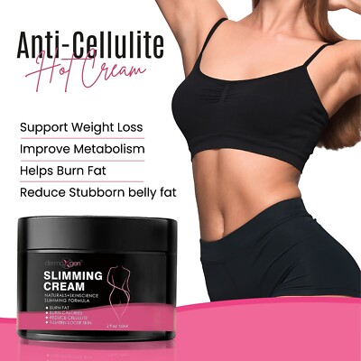 Powerful Abdominal Cream Anti Cellulite Fat Burning Gel Firm Hot Body Slimming