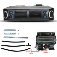 Kit de aire acondicionado de coche 12V debajo del tablero refrigeración evaporador compresor 3 niveles aire acondicionado
