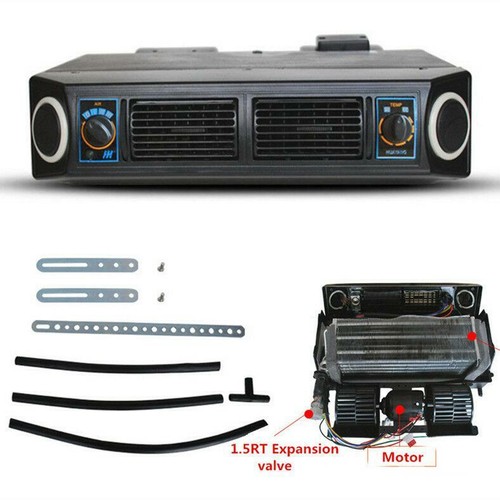 12V Car Air Conditioner Kit Under Dash Cooling Evaporator Compressor 3 Level A/C - Picture 1 of 6