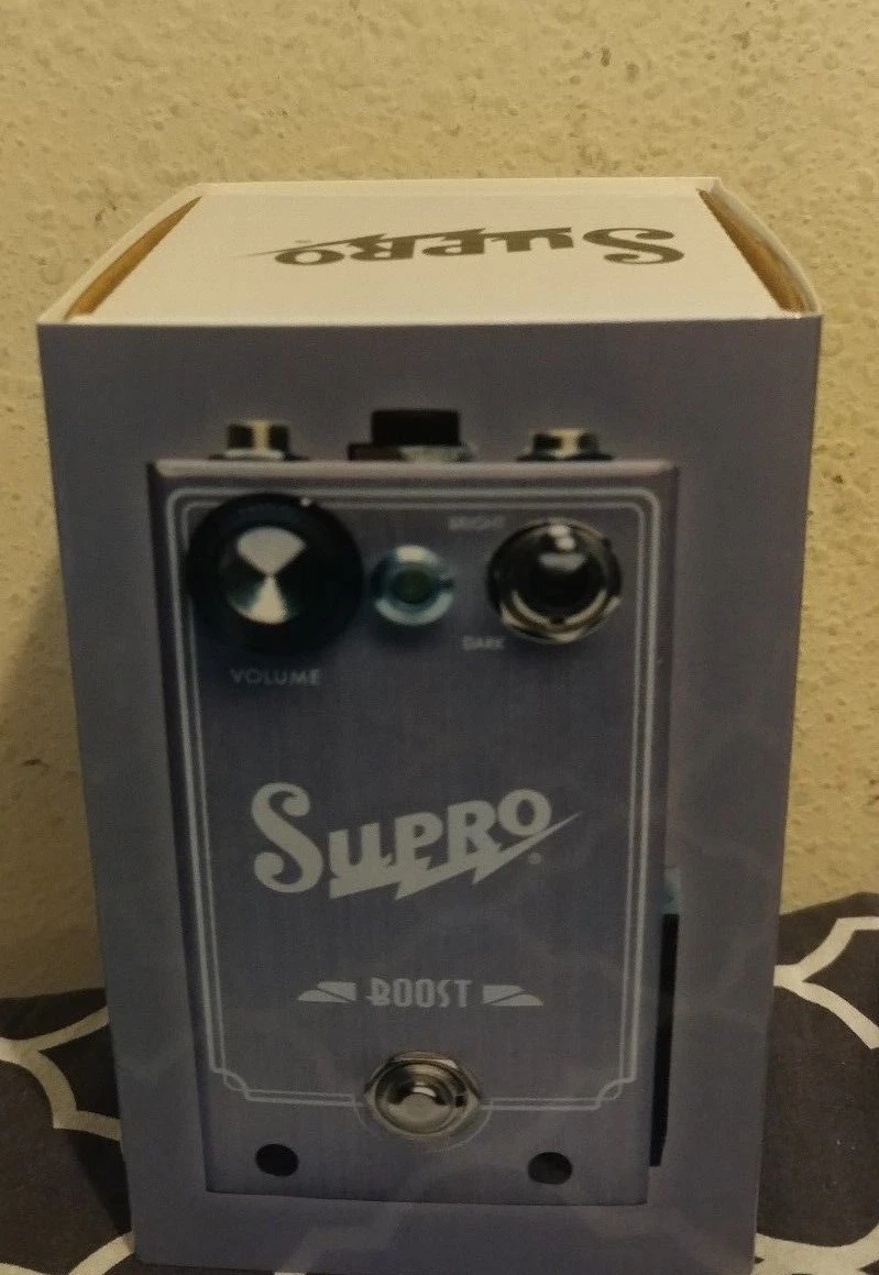 Supro on sale boost pedal