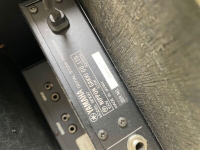 Yamaha SPX90 Digital Sound Processor & BBE Maxie Model 402