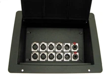 PROCRAFT FPPL-8XF2XM2LQ-BK - Recessed Stage Pocket / Floor Box